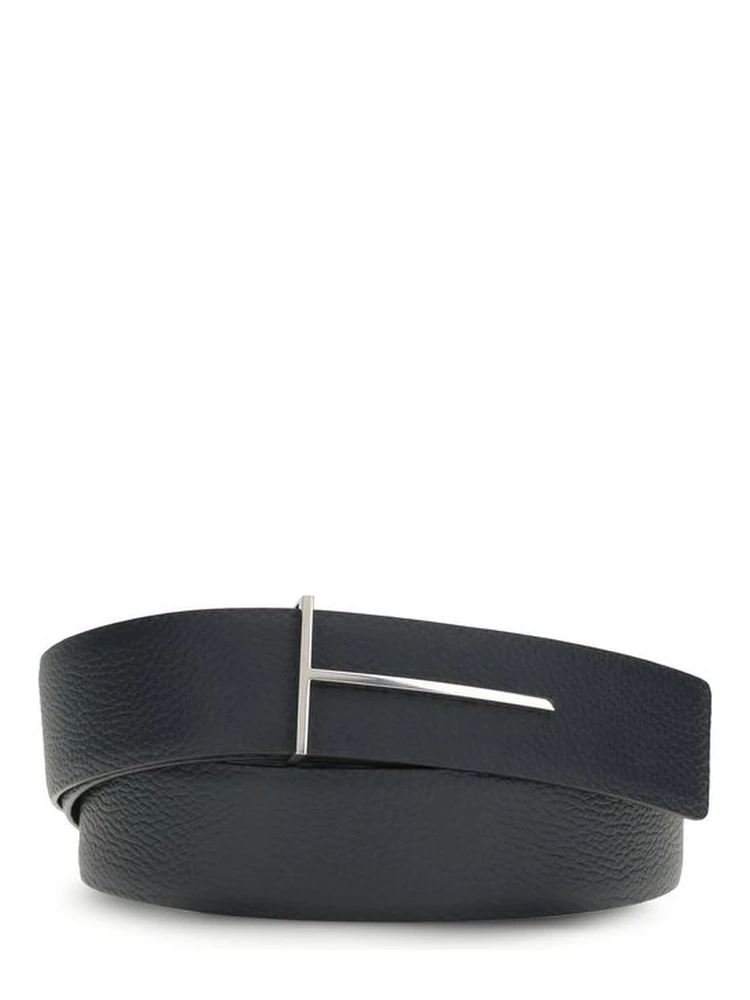 Blue Calf Leather Bos Taurus Regular Belt