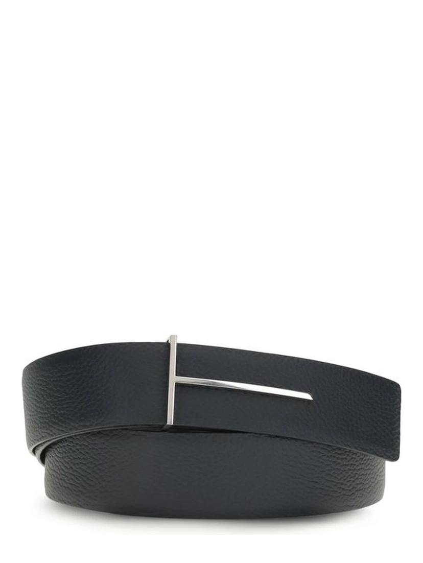 Blue Calf Leather Bos Taurus Regular Belt