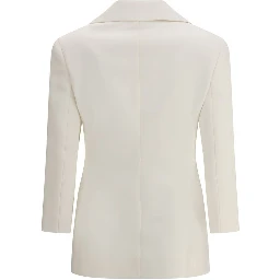 White Wool Blazer