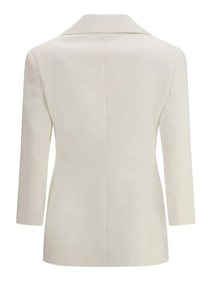 White Wool Blazer