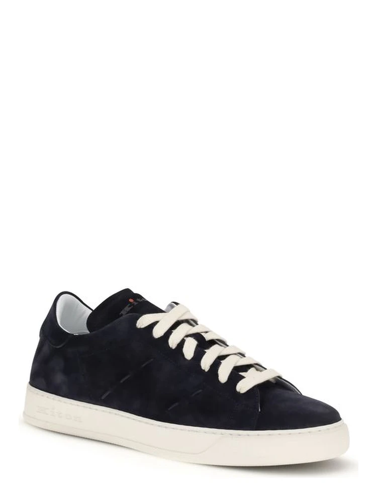 Blue Calf Leather Bos Taurus Low Top Sneakers alternative