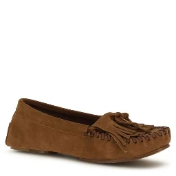 Brown Calf Leather Bos Taurus Slip-On Loafers