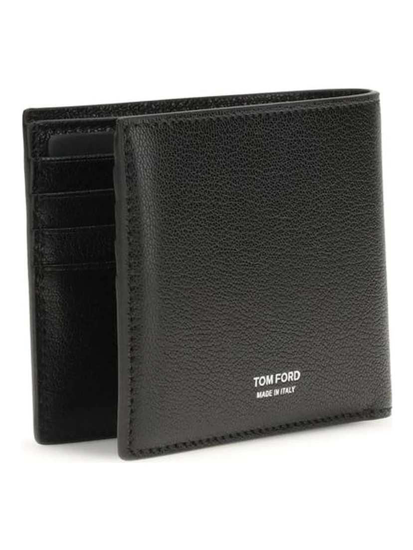 Black Calf Leather Bos Taurus Wallet