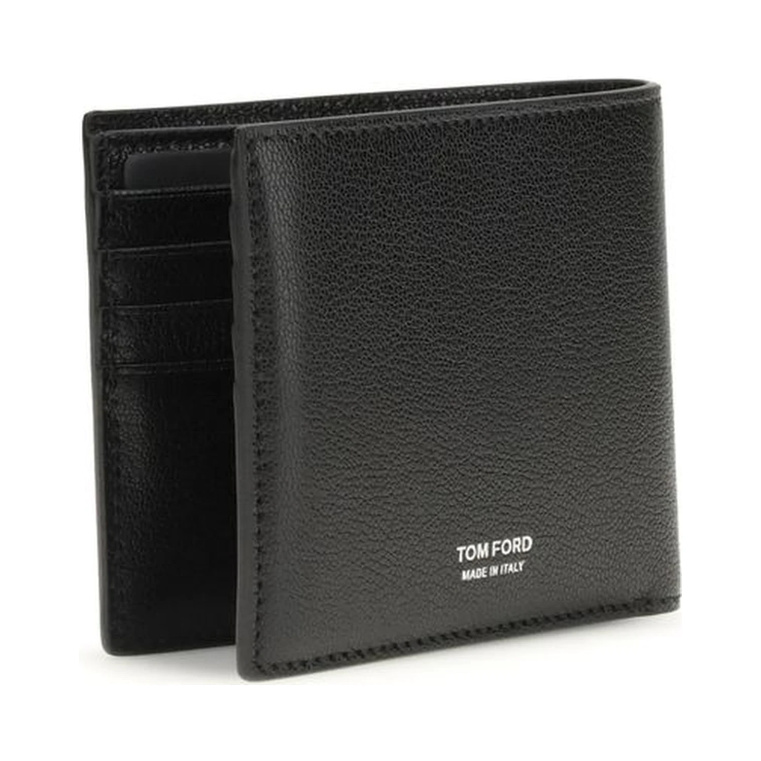 Black Calf Leather Bos Taurus Wallet