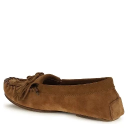 Brown Calf Leather Bos Taurus Slip-On Loafers