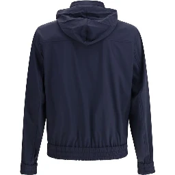 Blue Polyamide Shell Jacket