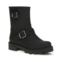 Black Polyurethane Rain Boots