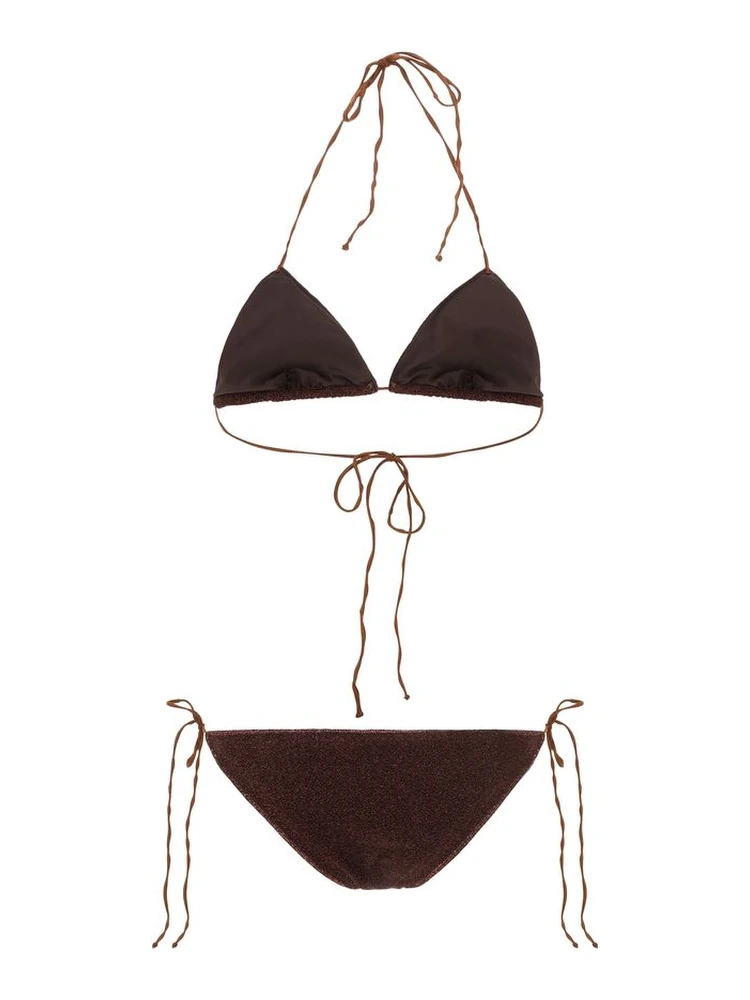 Brown Elastane Bikini alternative