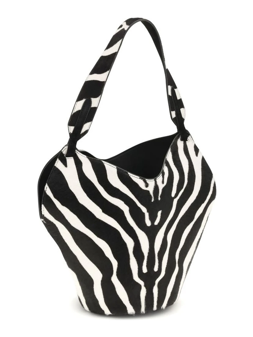 Multicolor Calf Leather Bos Taurus Shoulder Bag