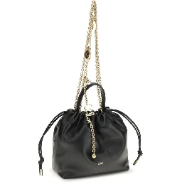 Black Calf Leather Bos Taurus Shoulder Bag