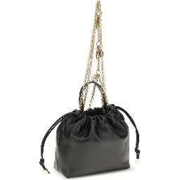 Black Calf Leather Bos Taurus Shoulder Bag
