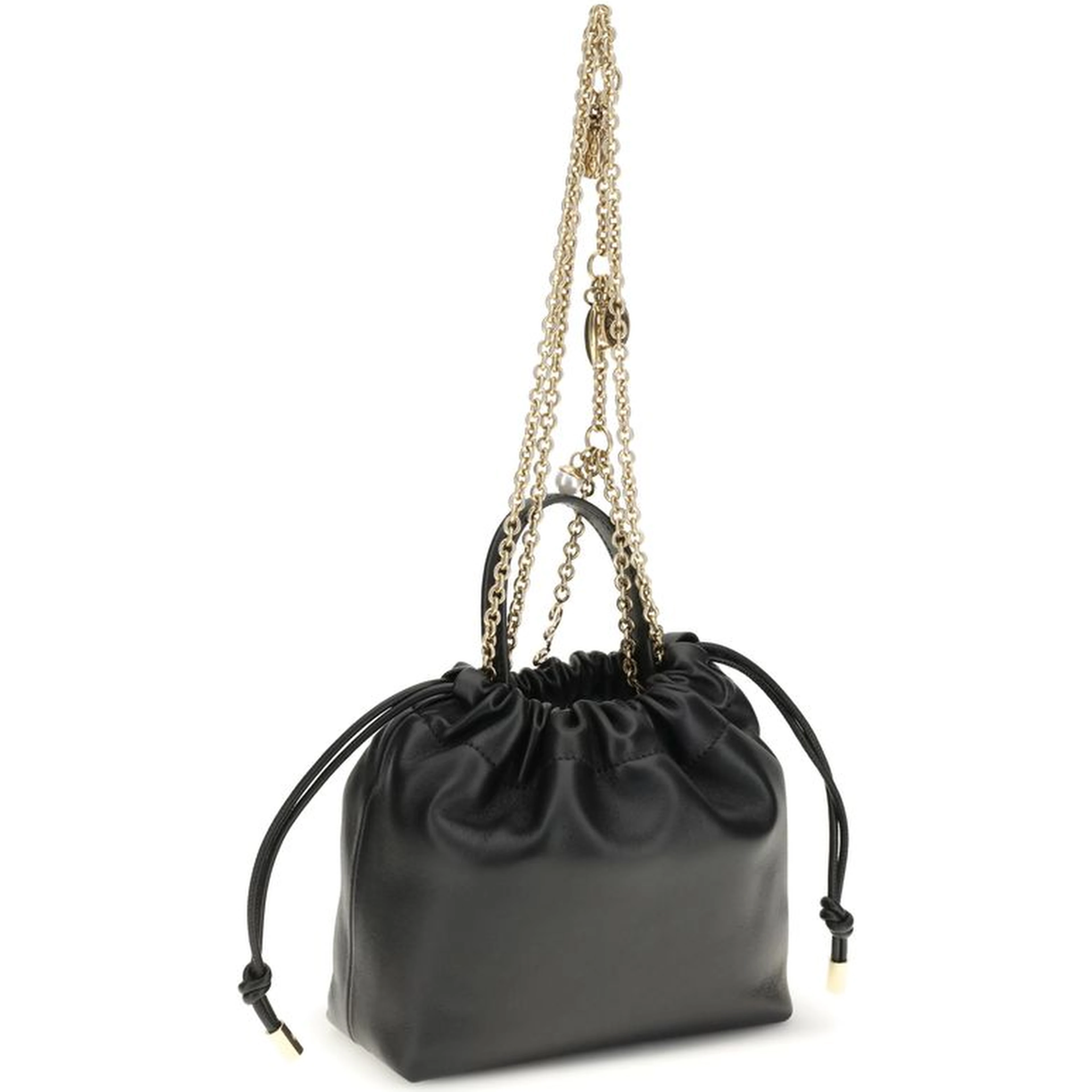 Black Calf Leather Bos Taurus Shoulder Bag