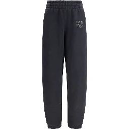 Black Cotton Joggers (Workout Pants)