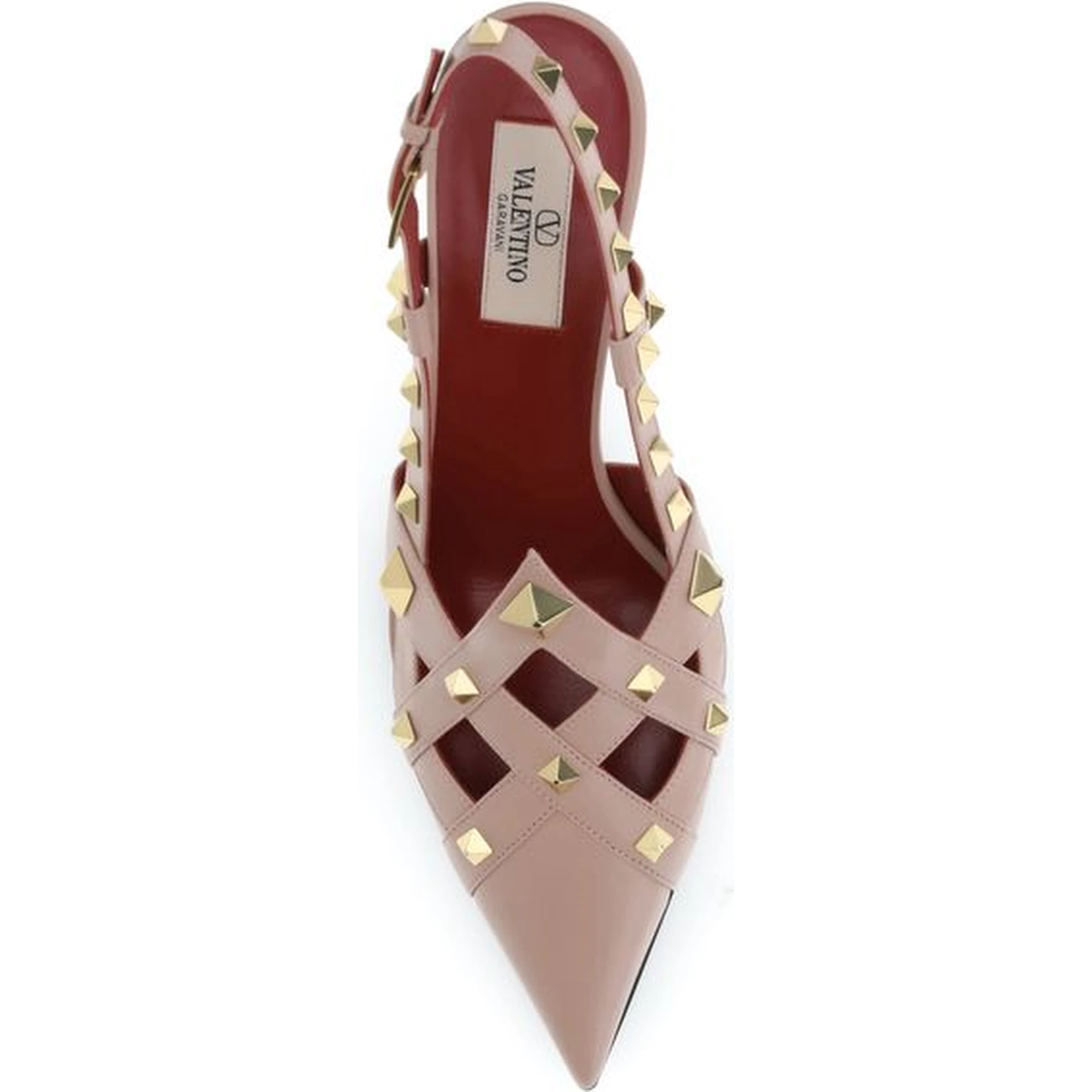 Multicolor Goatskin Mid Heel Pumps