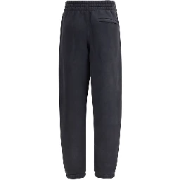 Black Cotton Joggers (Workout Pants)