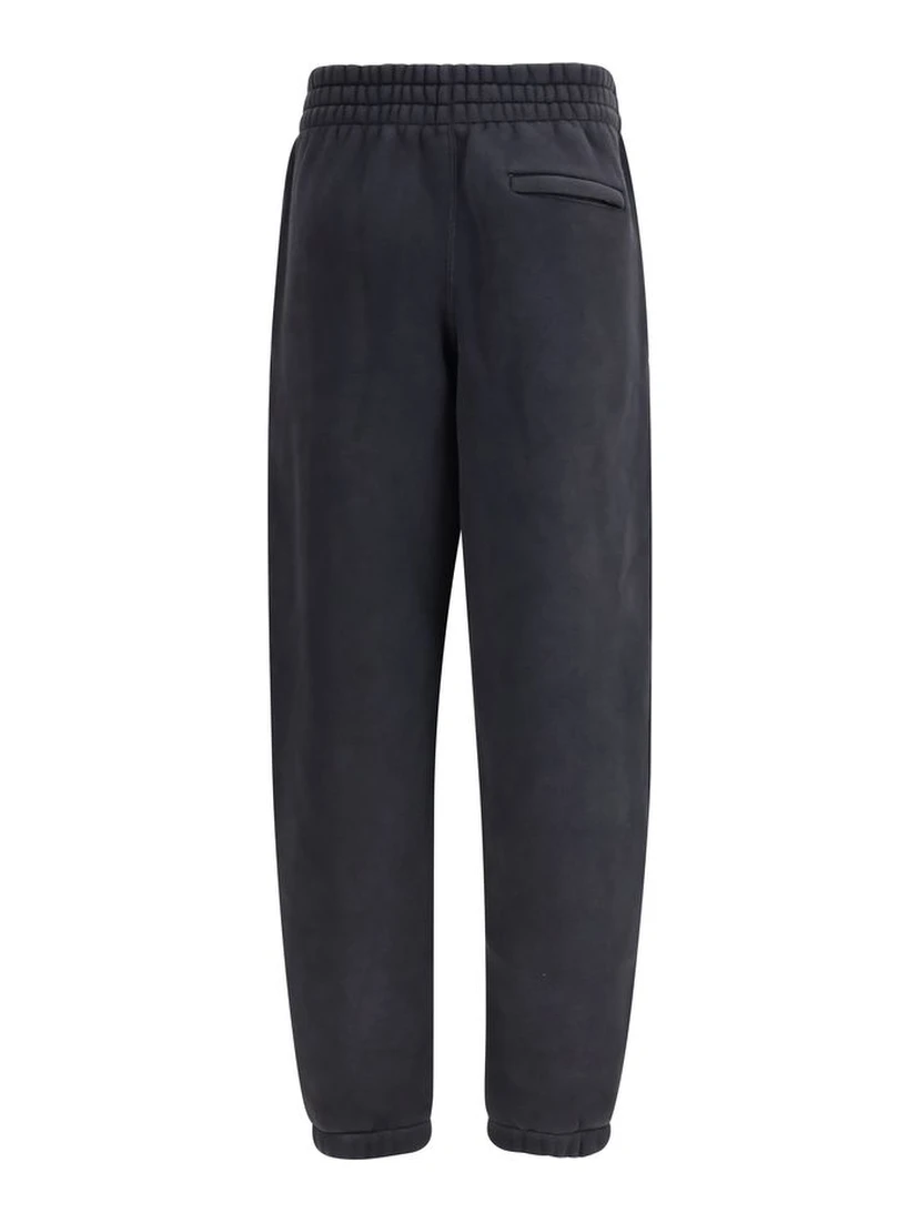 Black Cotton Joggers (Workout Pants)