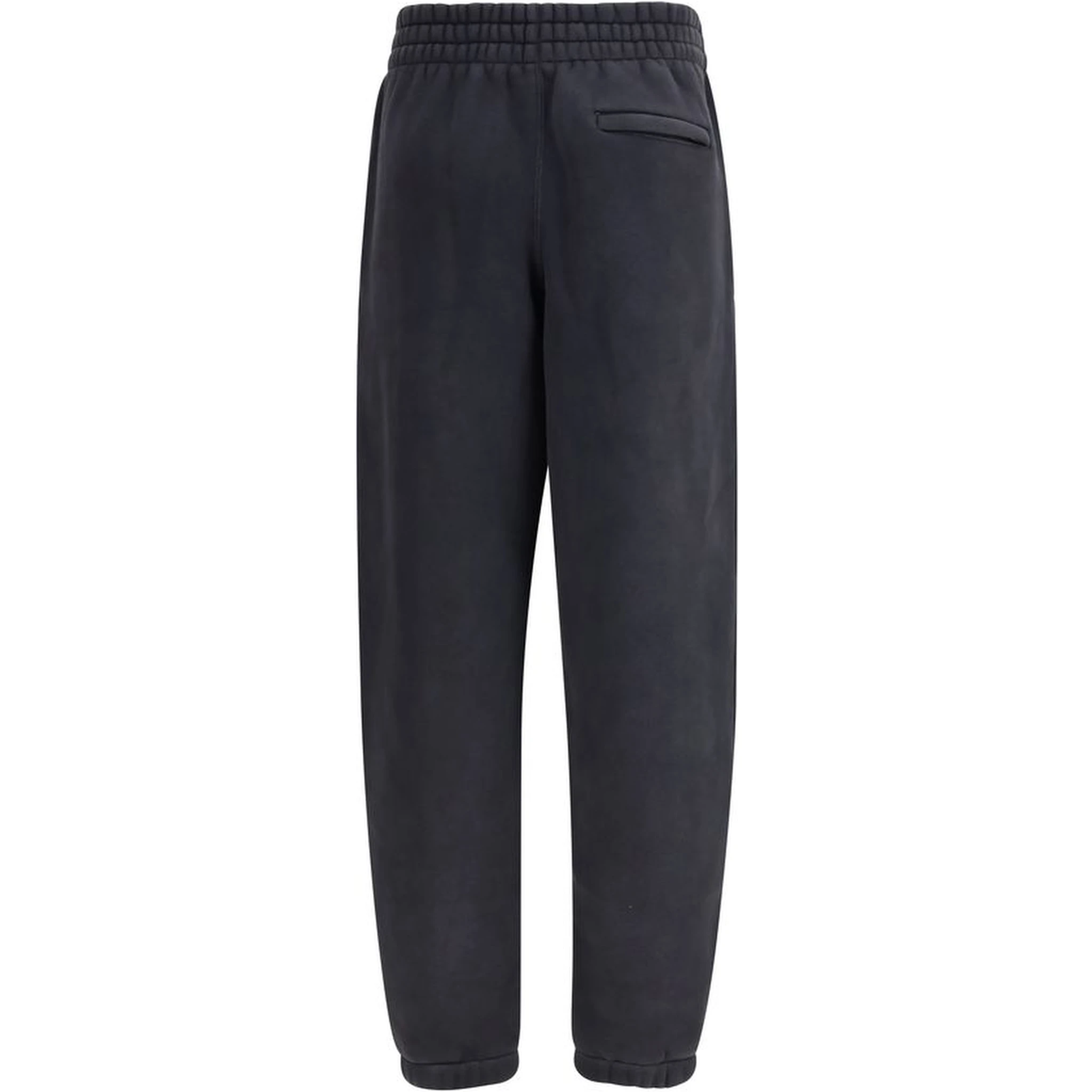Black Cotton Joggers (Workout Pants)