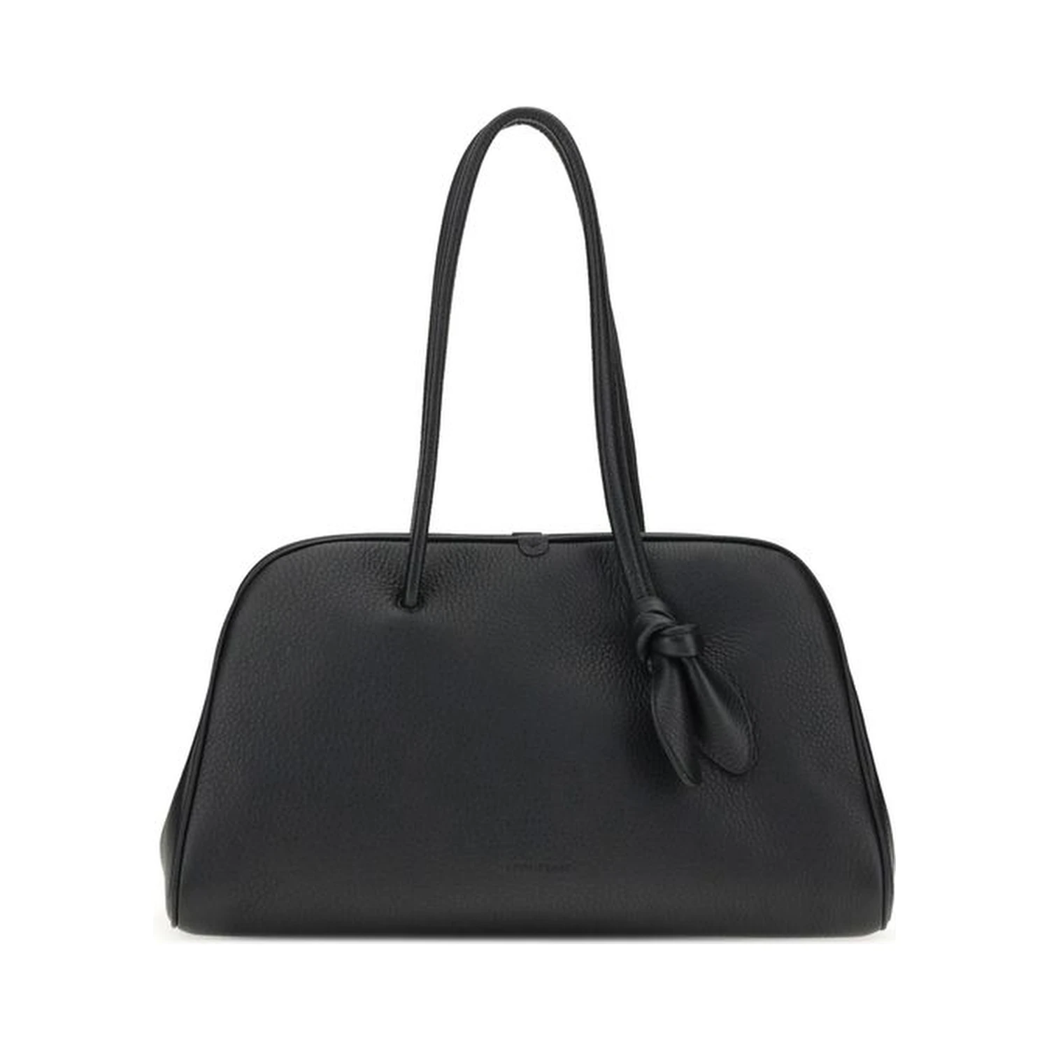 Black Calf Leather Bos Taurus Handbag