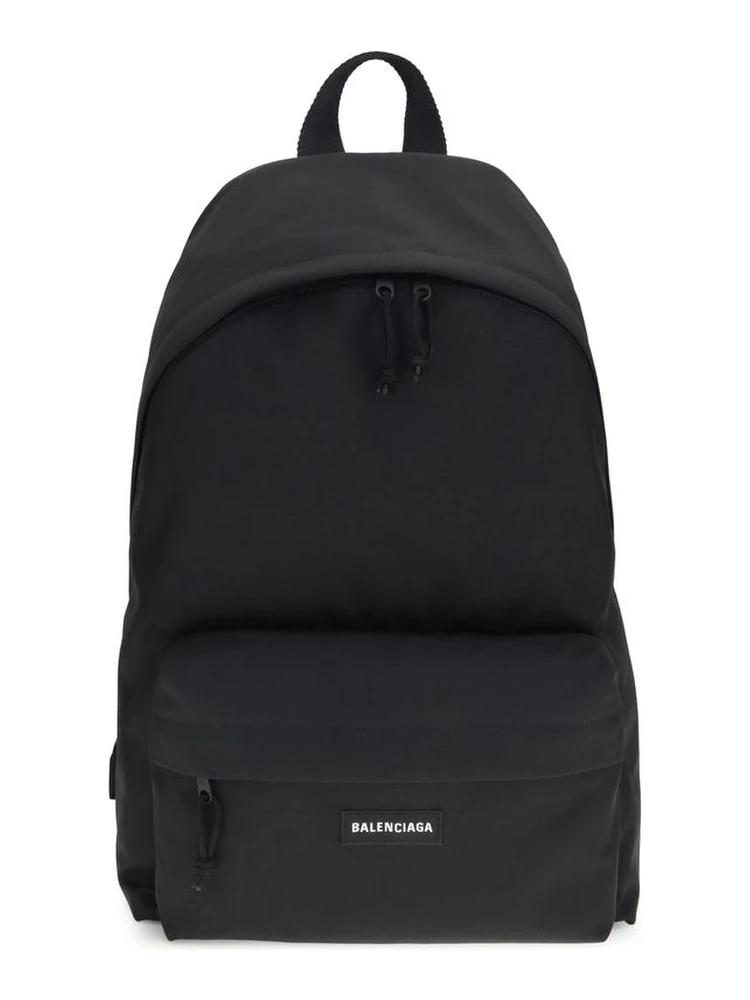 Black Polyamide Backpack