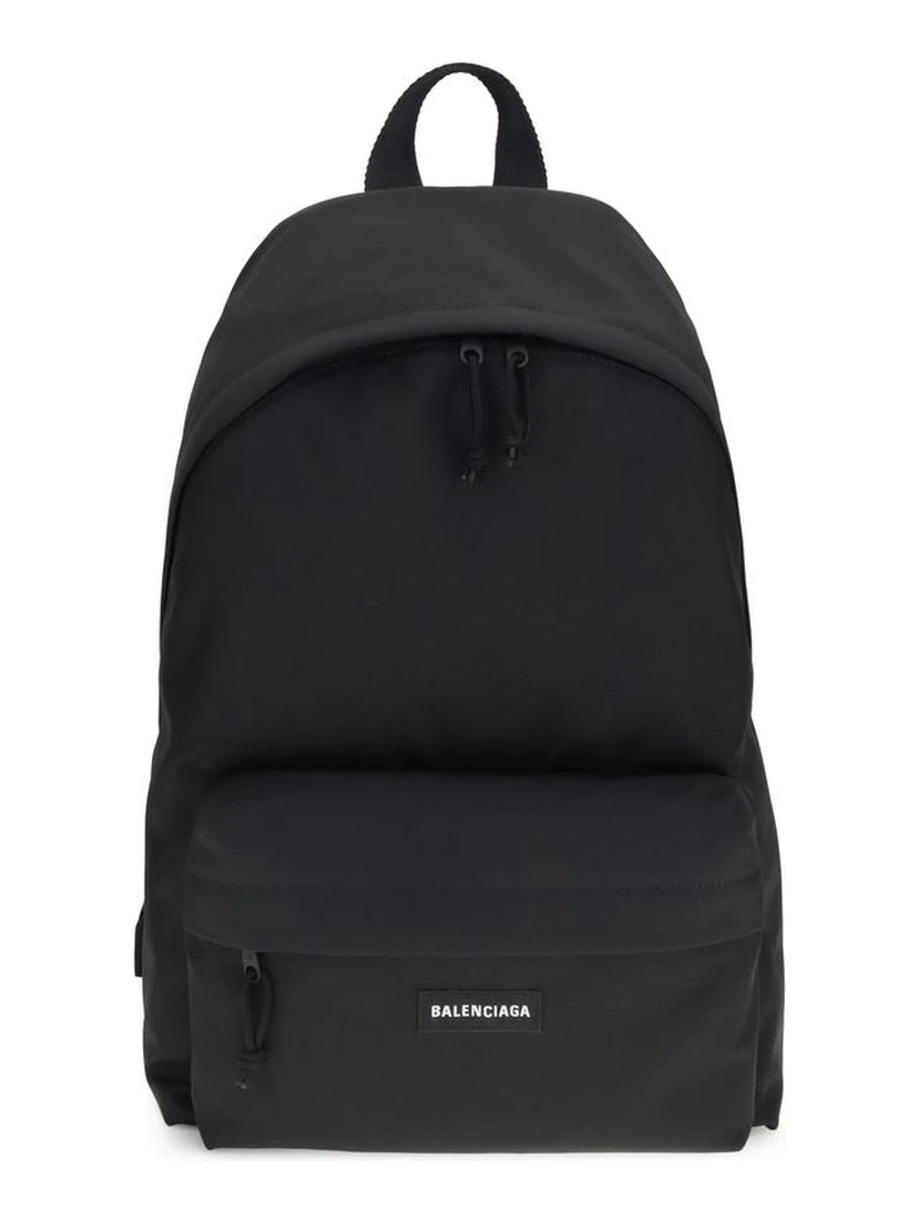 Black Polyamide Backpack