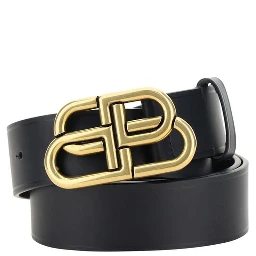 Black Calf Leather Bos Taurus Regular Belt