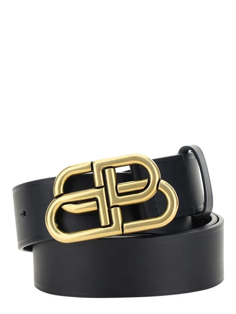 Black Calf Leather Bos Taurus Regular Belt