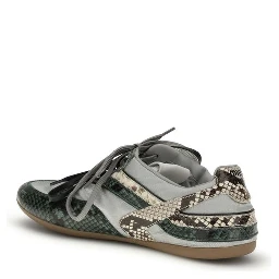 Gray Rubber Athletic Sneakers