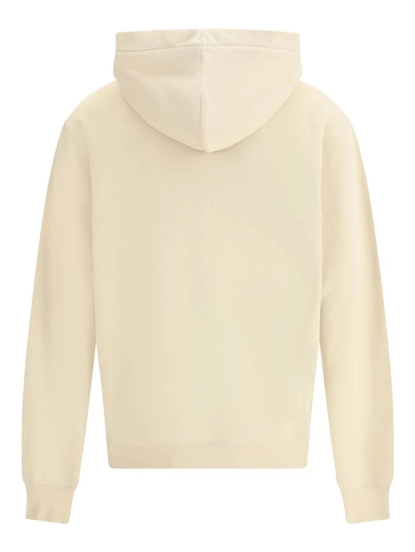 Beige Cotton Sweatshirt