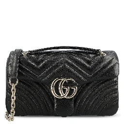 GG Marmont matelassé chevron leather shoulder bag