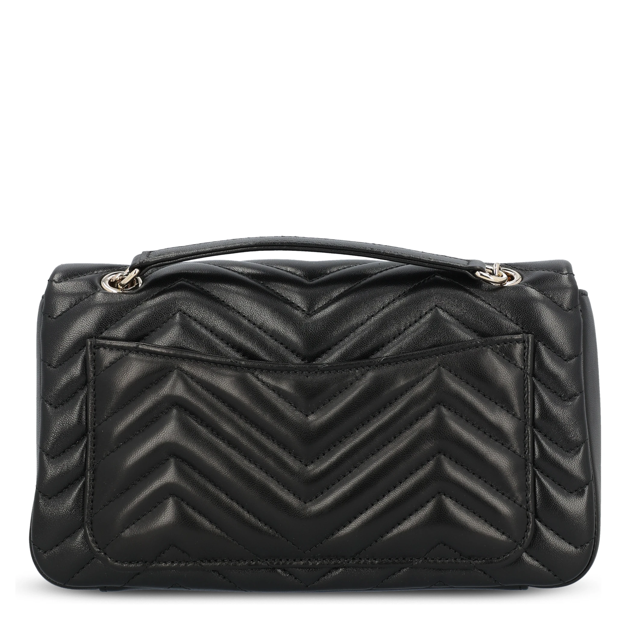 GG Marmont matelassé chevron leather shoulder bag