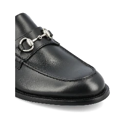 حذاء غوتشي مسطح أسود