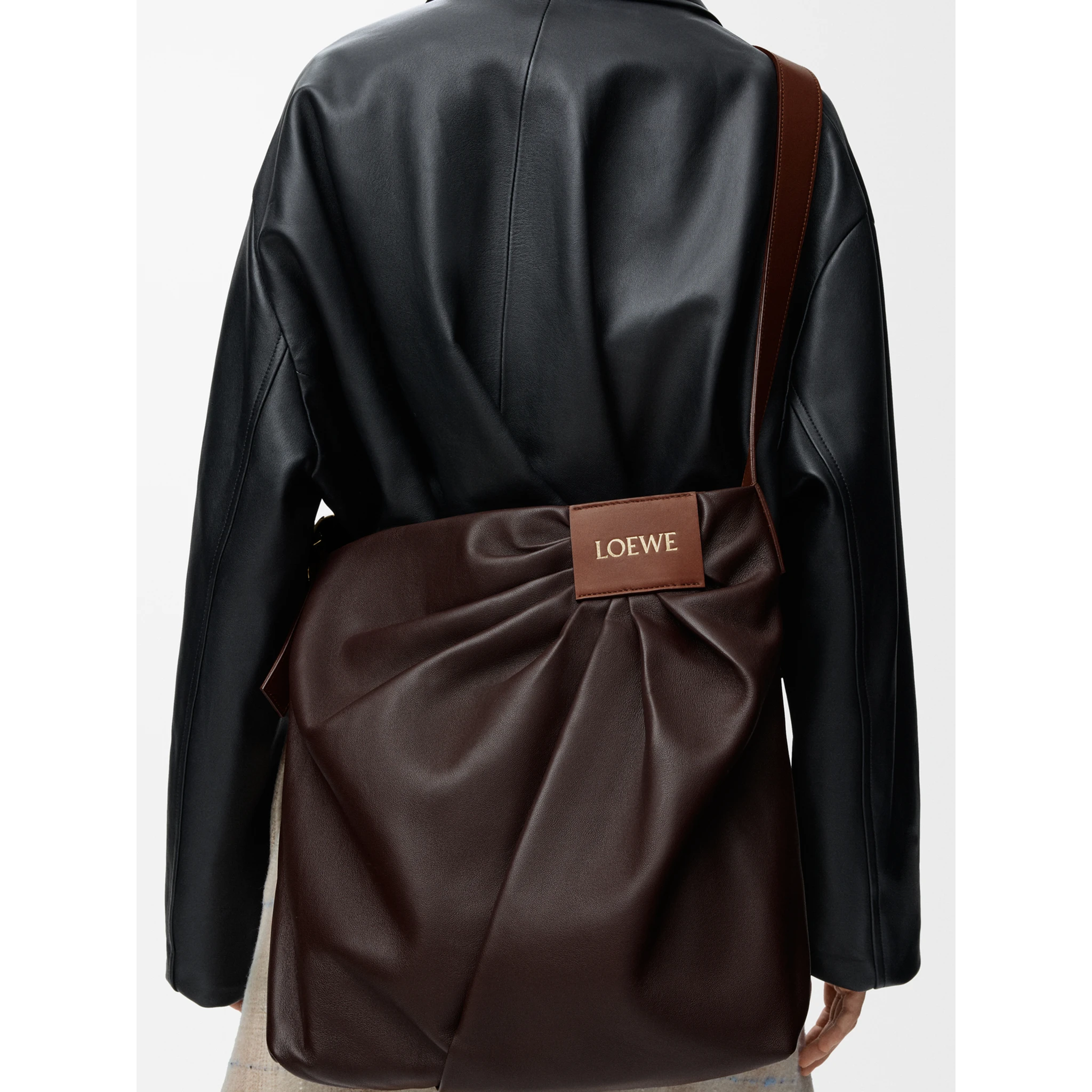 LOEWE DRAPED TOTE bag