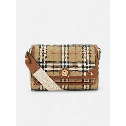 Note Check crossbody bag