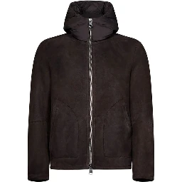 Brown Lambskin Shell Jacket