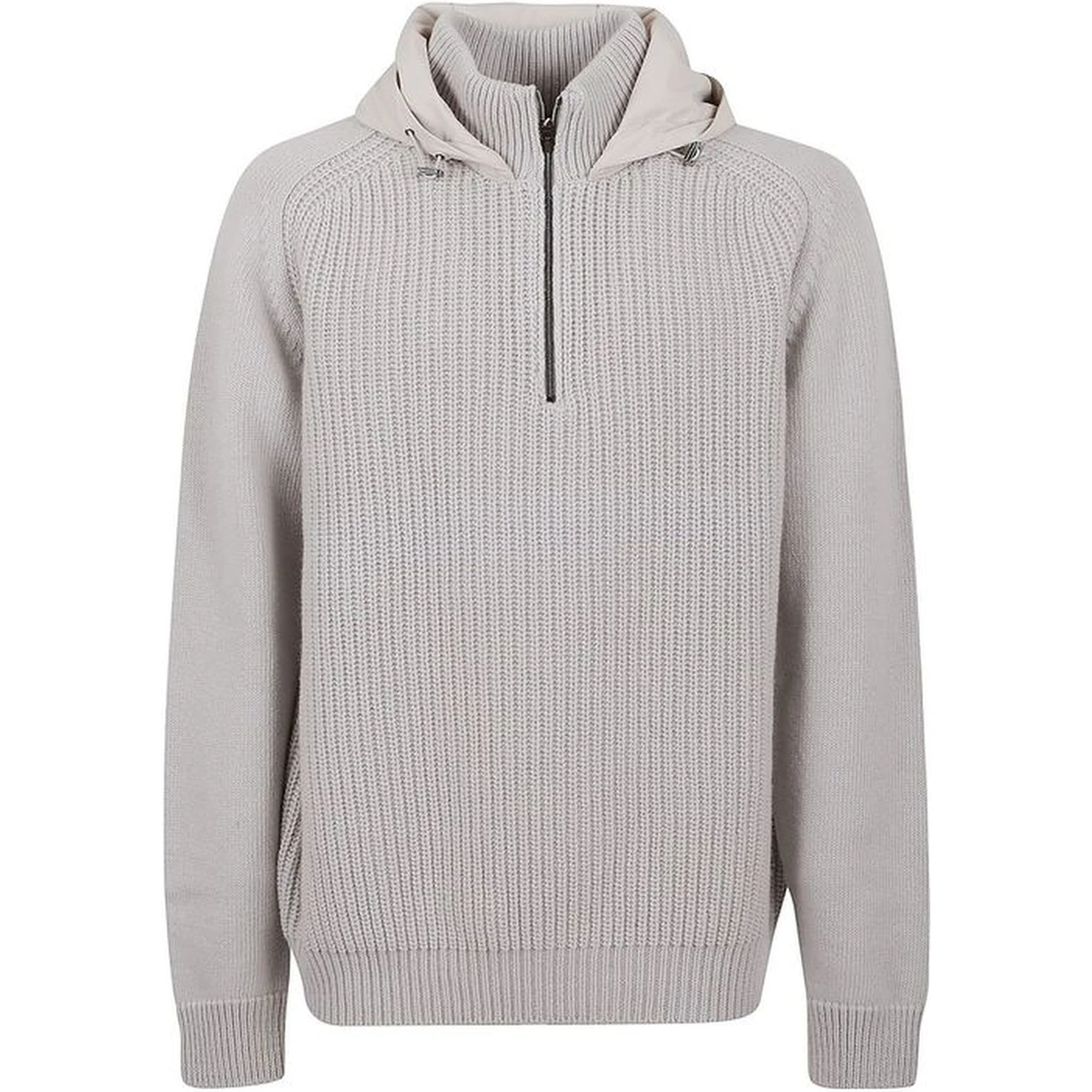 Gray Wool Sweatshirt