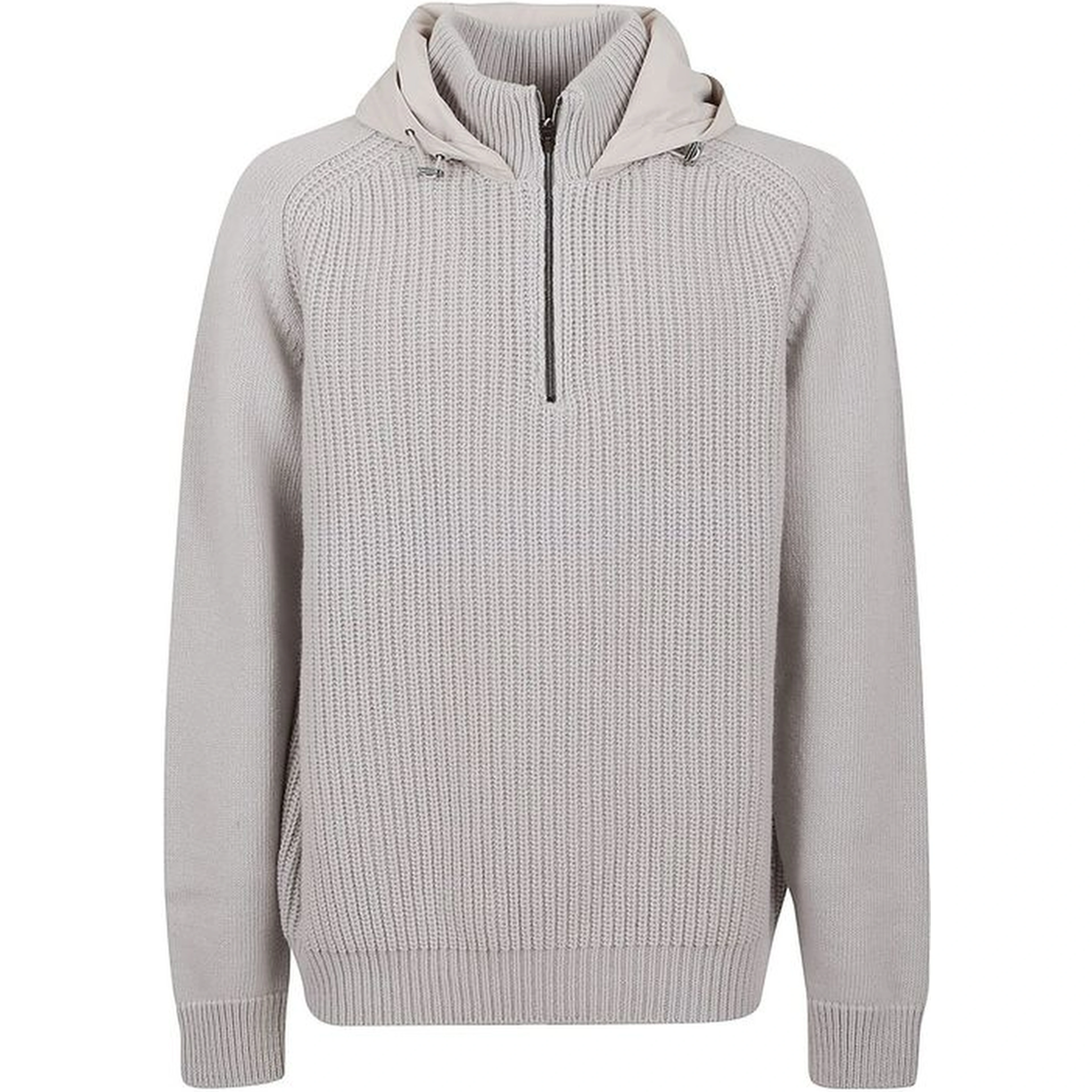 Gray Wool Sweatshirt