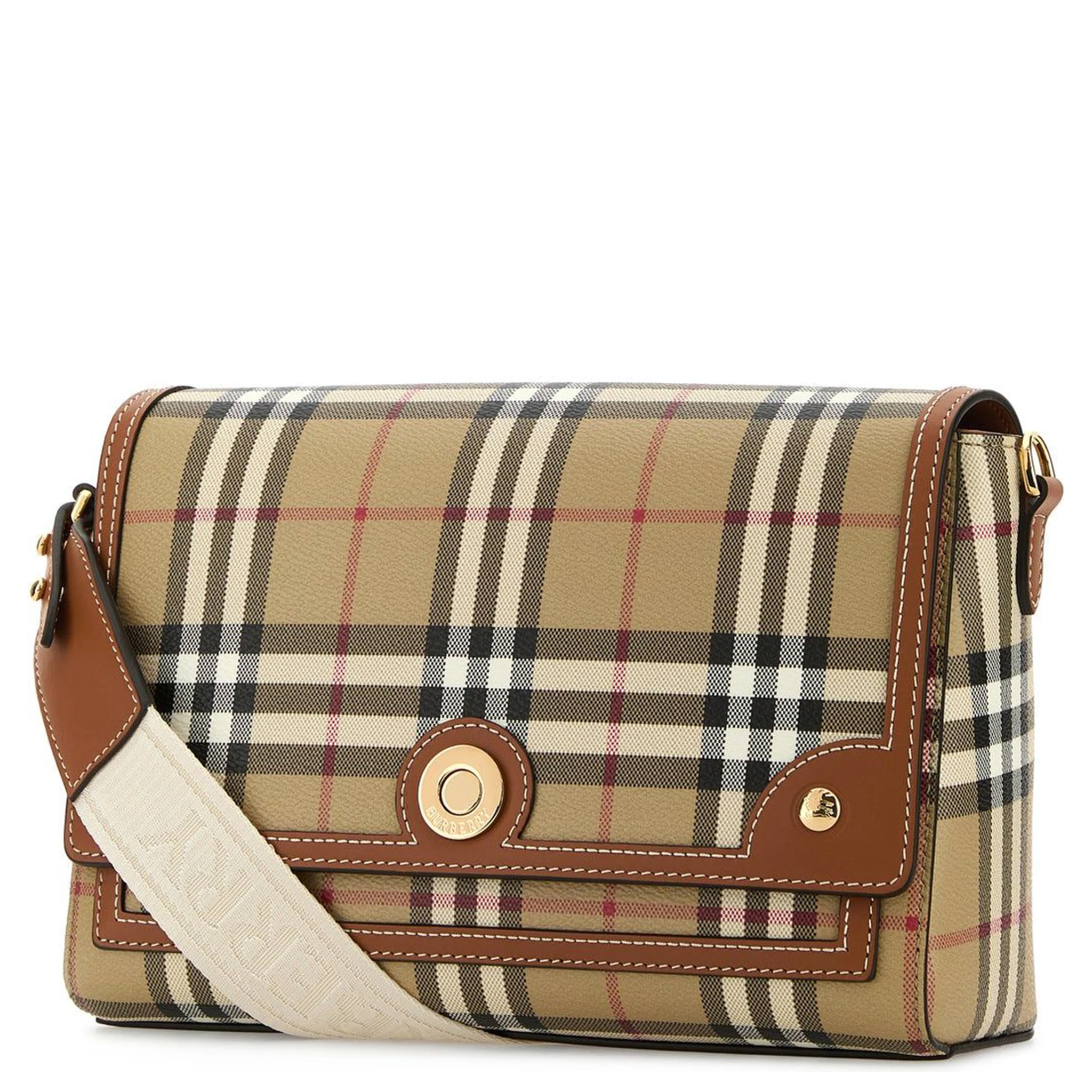 Note Check crossbody bag
