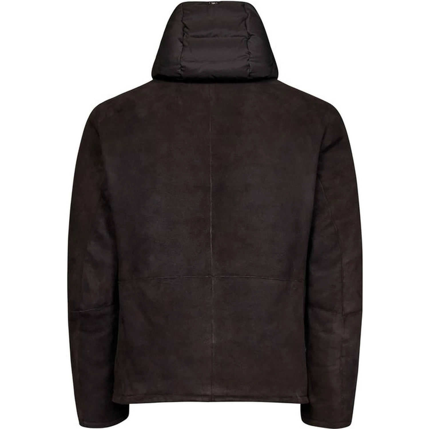 Brown Lambskin Shell Jacket
