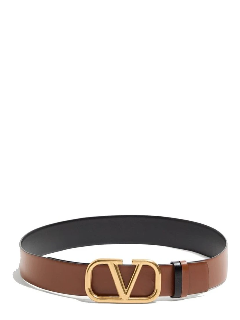 Brown Leather Regular Belt