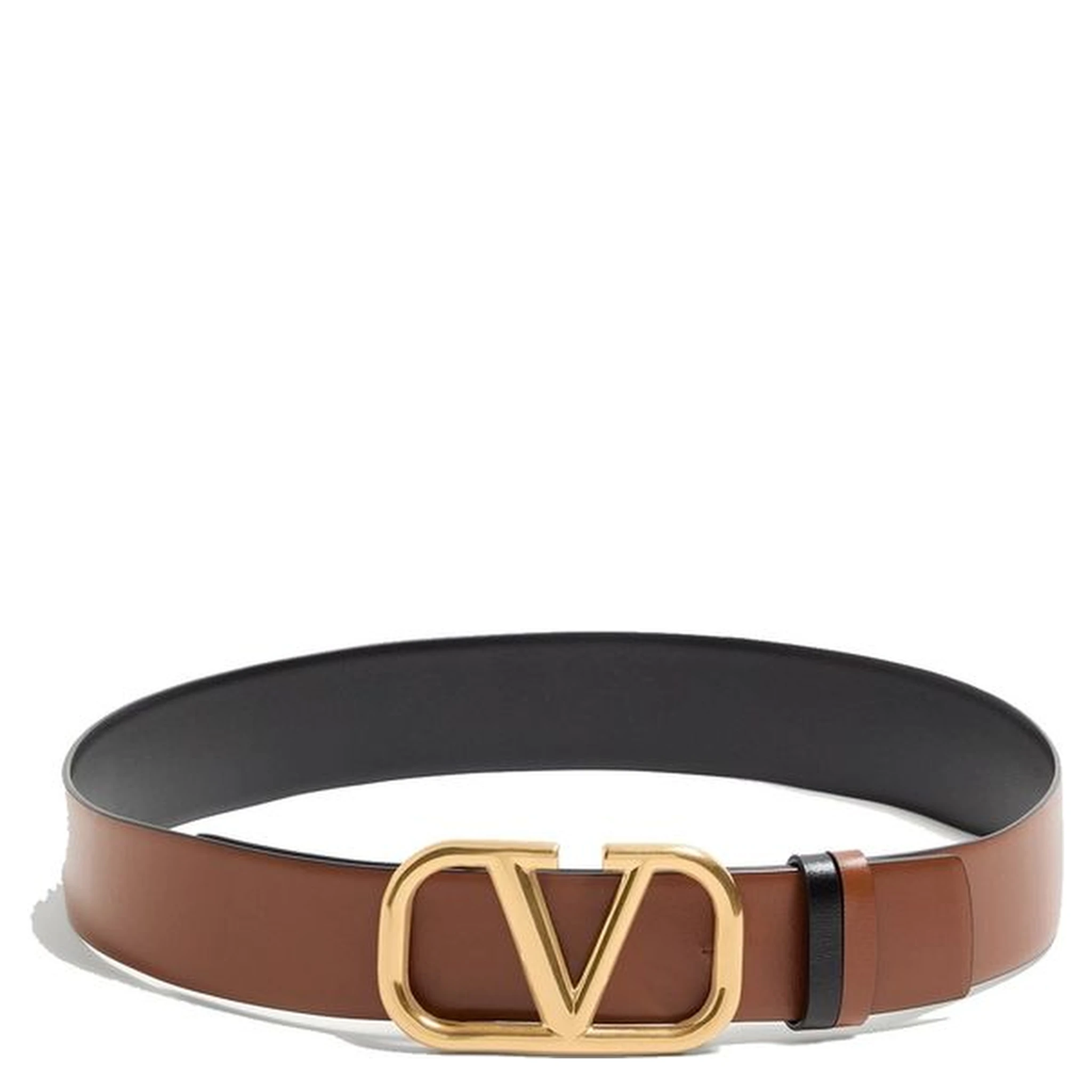 Brown Leather Regular Belt