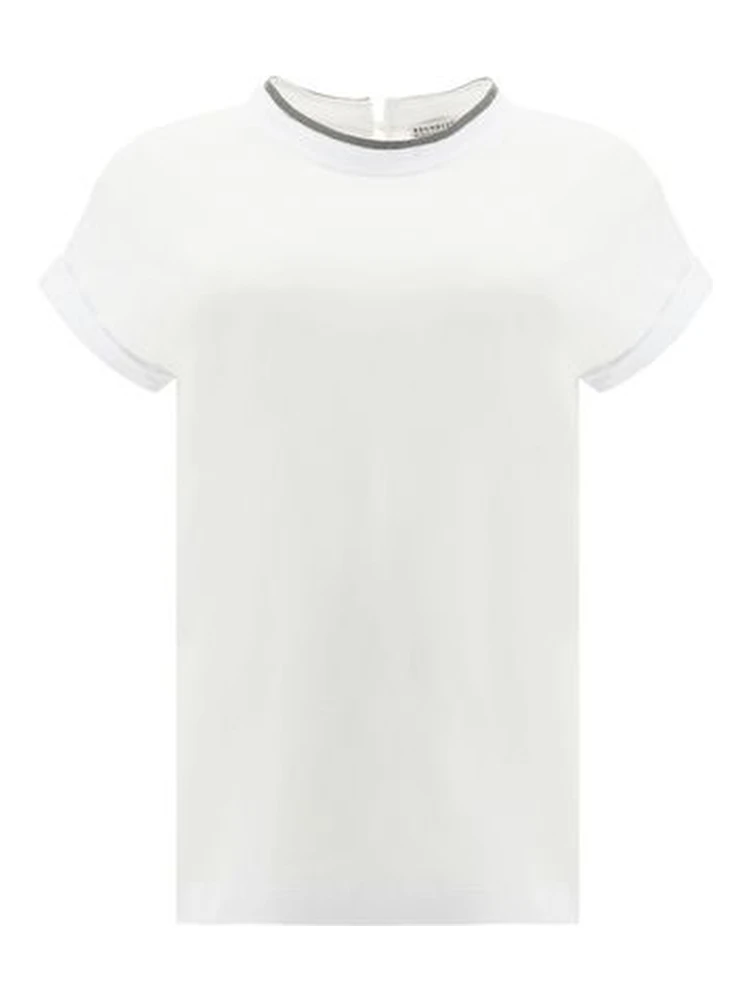 White Elastane T-Shirt alternative