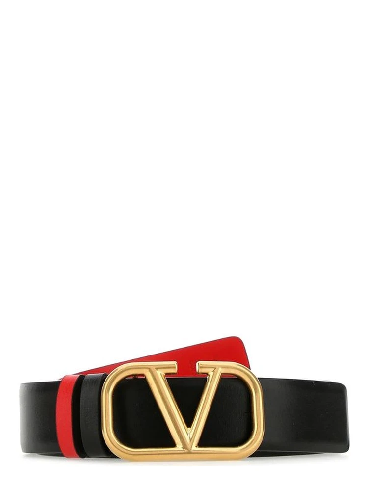 Black Calfskin Regular Belt