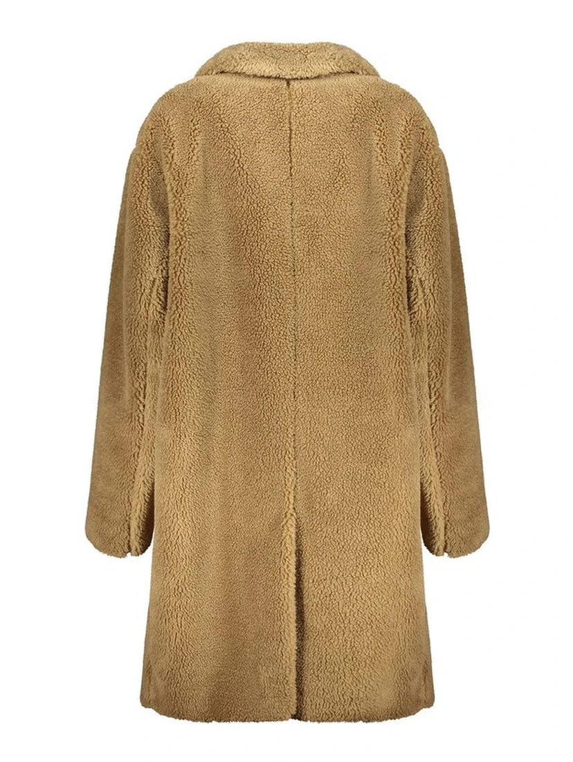 Bicolor Polyester Coat