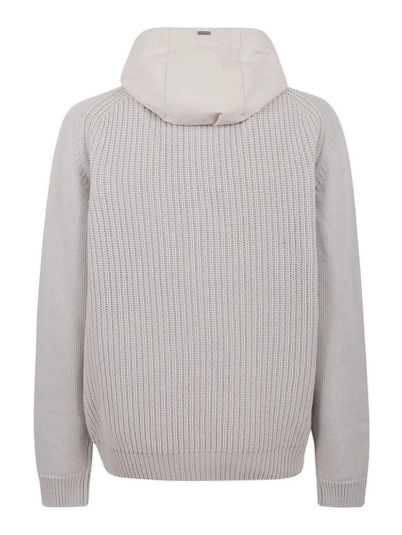 Gray Wool Sweatshirt