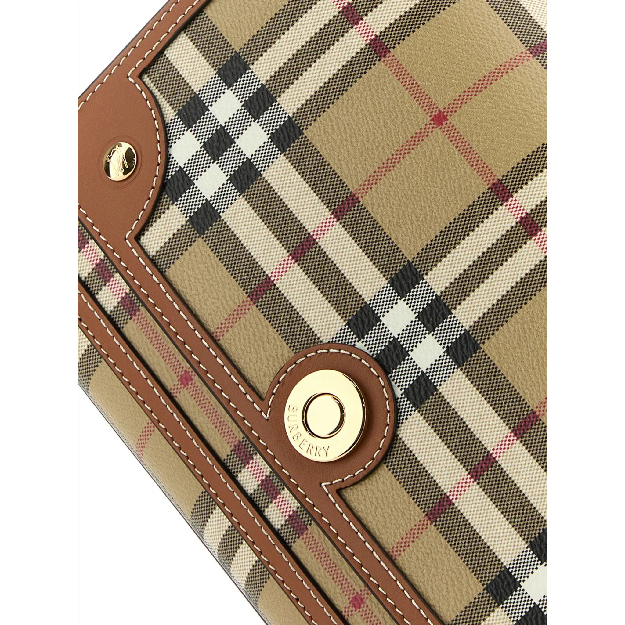 Note Check crossbody bag