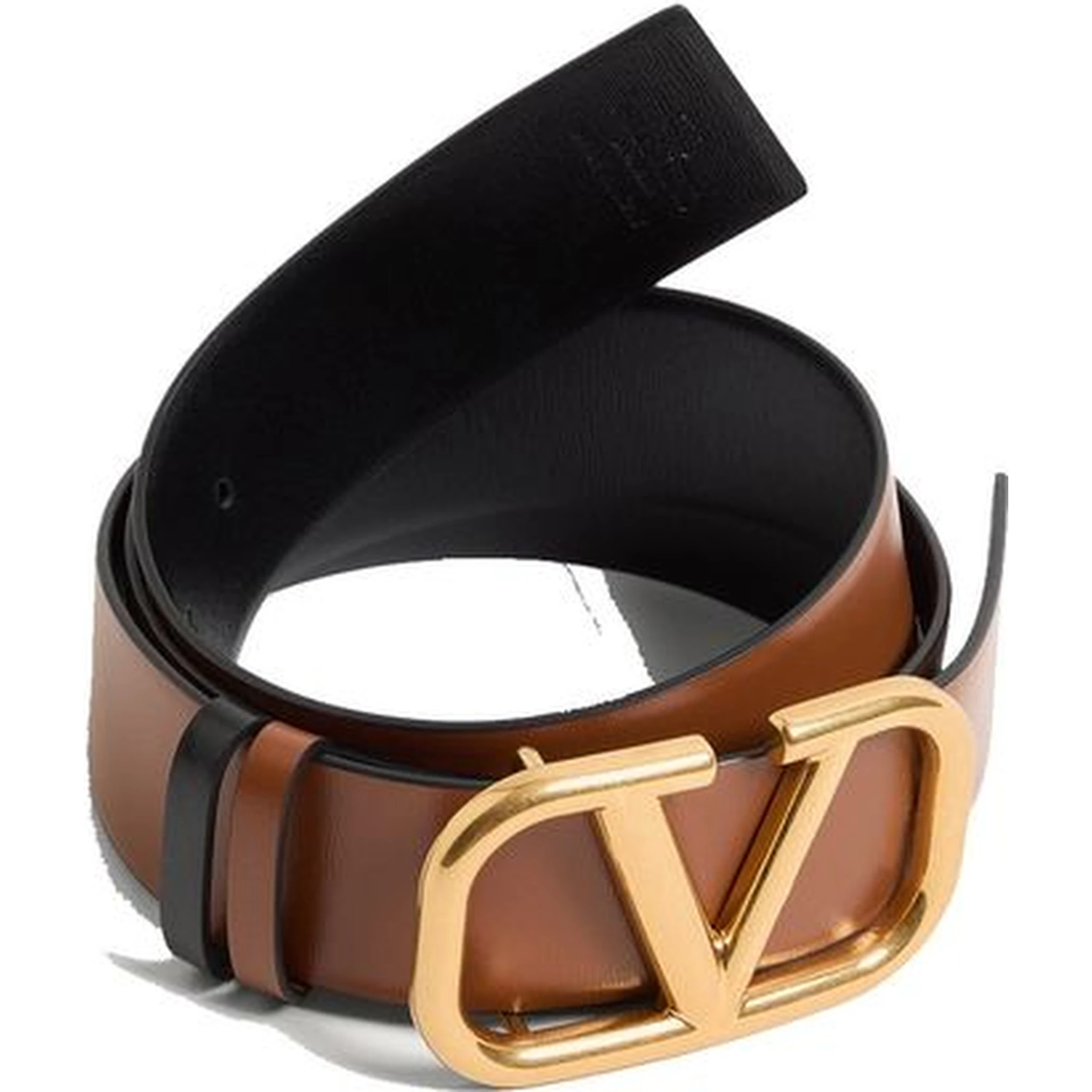 Brown Leather Regular Belt