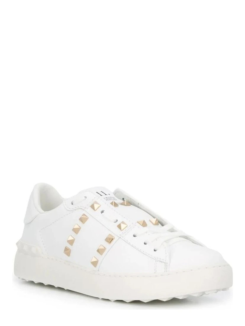 White Leather Sneakers
