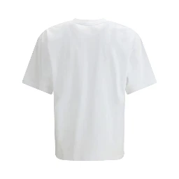 تي شيرت قطني أبيض