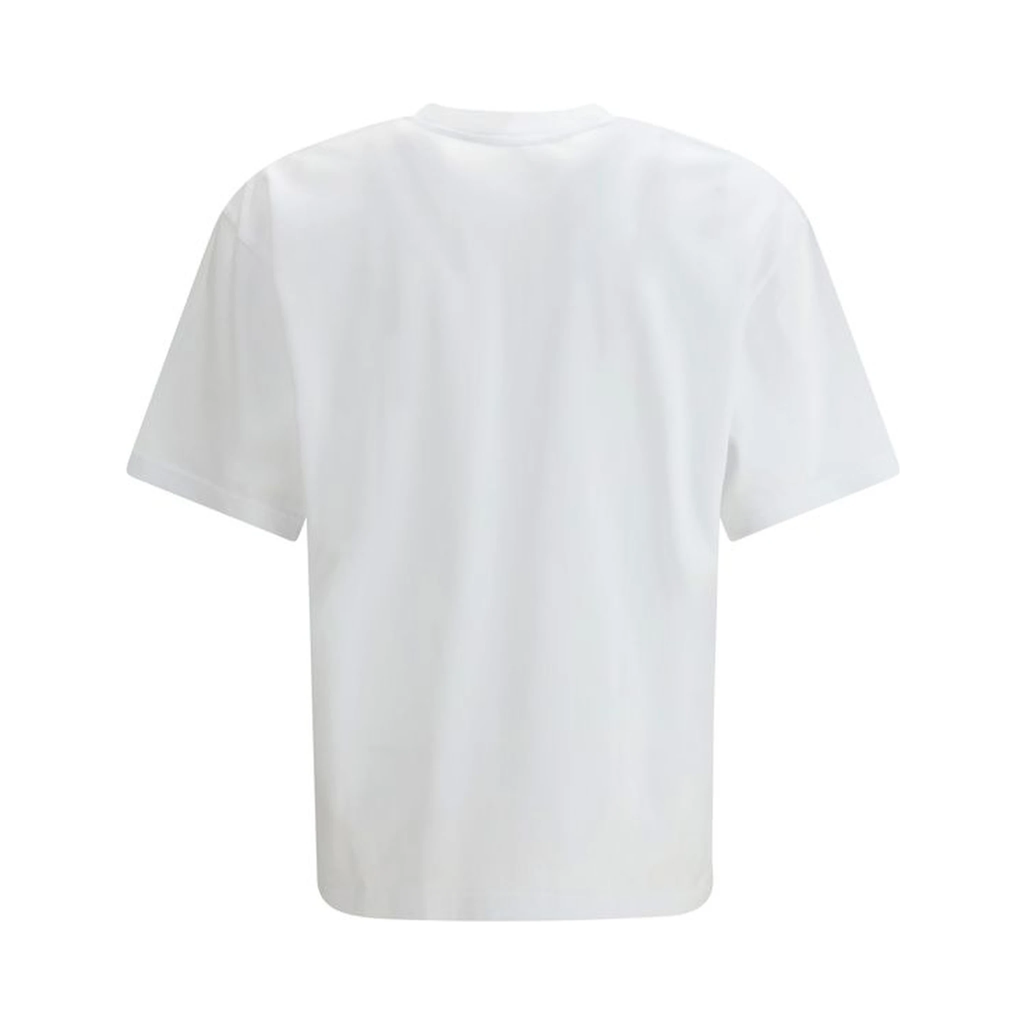 تي شيرت قطني أبيض