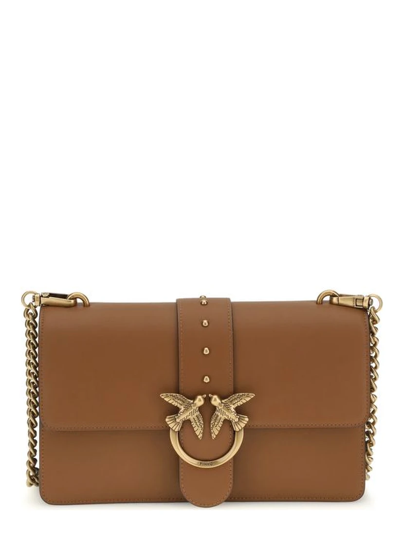 Brown Calf Leather Bos Taurus Shoulder Bag